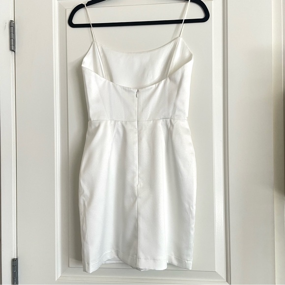 Before by Sarah Seven White Mini Wedding Dress - Picture 2 of 4